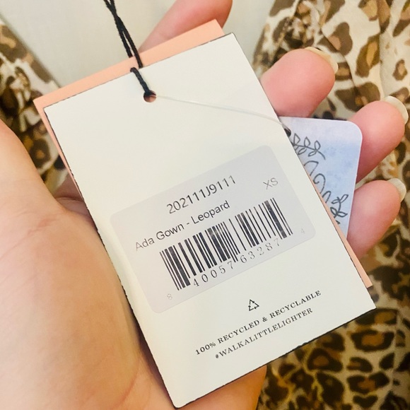 NWT  Spell & the Gypsy Collective Leopard Print Ada Gown - Picture 16 of 17